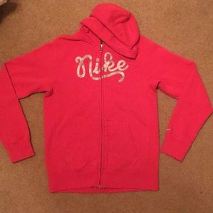 nike zip up hoodie!